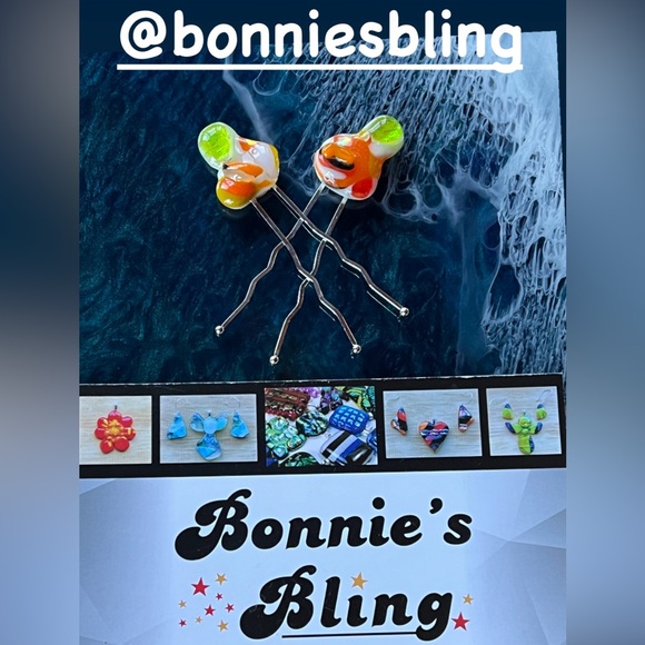 Bonnie’s Bling One Of A Kind Fused Glass Jewelry and Accessories to Wear. - Picture 2 of 11